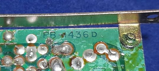 Yaesu PB-1436D Board Used