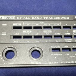 Icom IC-720A Original Plastic Front Used