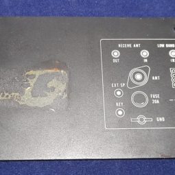 Icom IC-720A Original Rear Cover Used