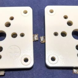 Kenwood TL-922 Original Ceramic Tube BAse Used Pair