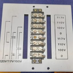 Yaesu FL-2100F Original AC luminum Plate Used