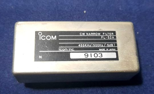 Icom IC-760 Pro , IC-765 CW Narrow Filter FL-52A Used Working