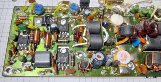 Kenwood TS-120 S Original Final Unit Board Untested Sell As a Part 2687-3 Used