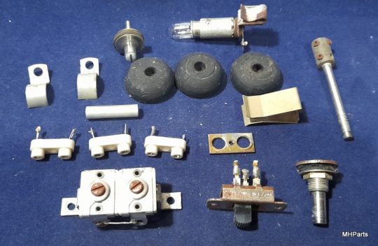 Reliant (Eldico) Receiver R-104 Original Mix Lot of Parts Used