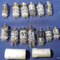 Reliant (Eldico) Transmiter T-104 Original Internal Tubes Set Untested Used