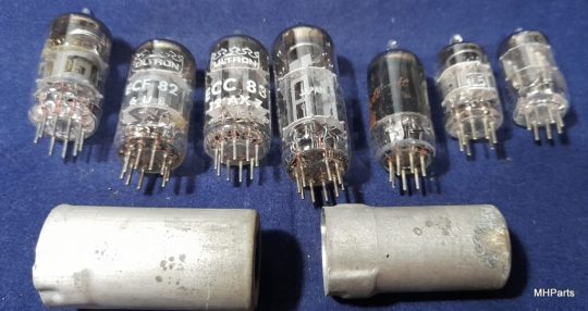 Reliant (Eldico) Transmiter T-104 Original Internal Tubes Set Untested Used