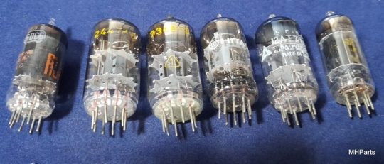 Reliant (Eldico) Transmiter T-104 Original Internal Tubes Set Untested Used