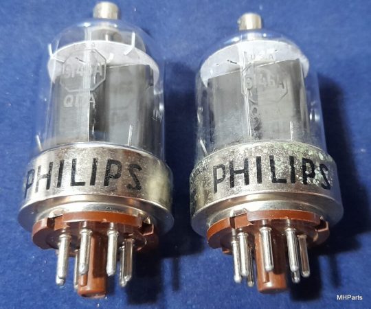 Reliant (Eldico) Transmiter T-104 Original Tube Pair Phillips 6146 Untested Used