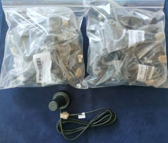 Iridium Original Portable Auxiliary Antenna Black MAXTENA1401-TNC New