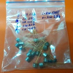 18 PCS Transistors 2N217 / 2N1192 / 2N1302 / 2N217 / 2N3644 / 2N1305 / 2N647 New