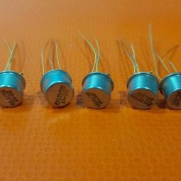 5 PCS Original Vintage Calectro K4-507 NPN NOS Gold Pin